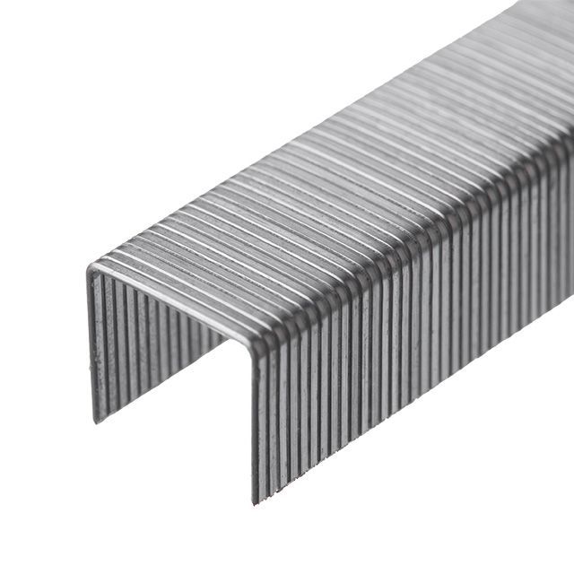 Скоба каленая 10 мм, уп. 1000 шт., ширина 11,3 мм, сечение 0,70 мм INTERTOOL RT-0130