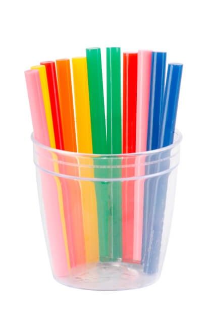 Комплект цветных клеевых стержней 7.4*100 мм, 12 ед. INTERTOOL RT-1031