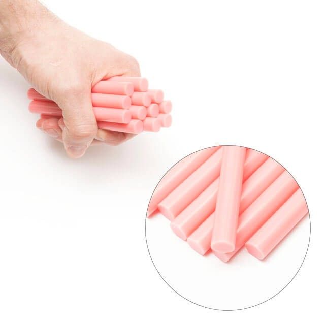 Комплект розовых клеевых стержней 11.2*100мм, 12 ед. INTERTOOL RT-1045