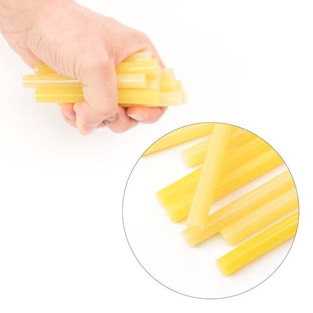 Комплект желтых клеевых стержней 11.2*100 мм, 12 ед. INTERTOOL RT-1049