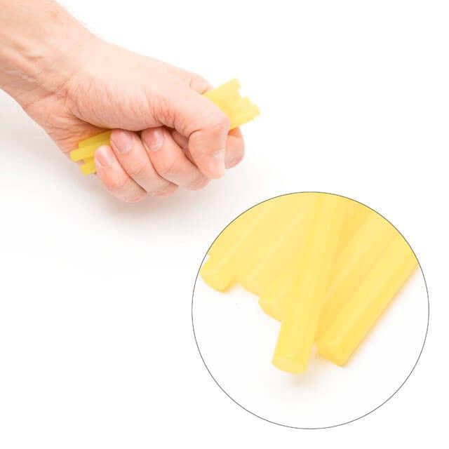 Комплект желтых клеевых стержней 7.4*100 мм, 12 ед. INTERTOOL RT-1050