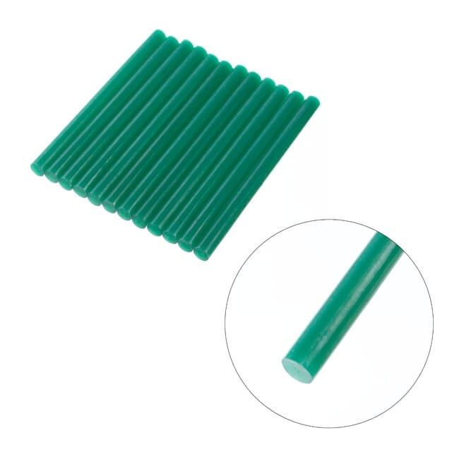 Комплект зеленых клеевых стержней 7.4*100 мм, 12 ед. INTERTOOL RT-1058
