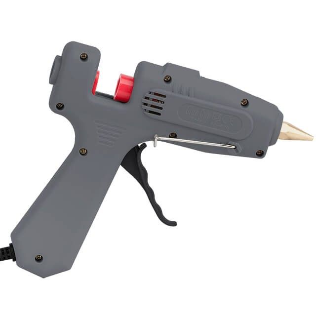 Пистолет клеевой 80(245) Вт, 230 В, 215-230°C под стержни 10.8-11.5 мм, 13-30 г/мин, выключатель INTERTOOL RT-1104