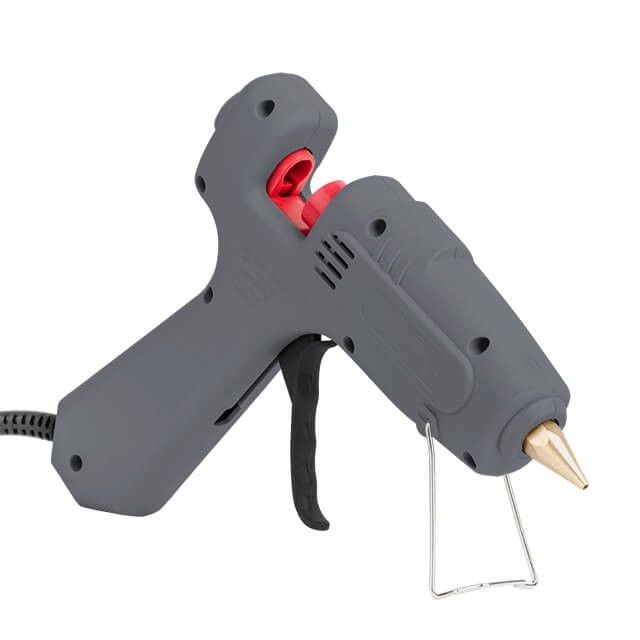 Пистолет клеевой 80(245) Вт, 230 В, 215-230°C под стержни 10.8-11.5 мм, 13-30 г/мин, выключатель INTERTOOL RT-1104