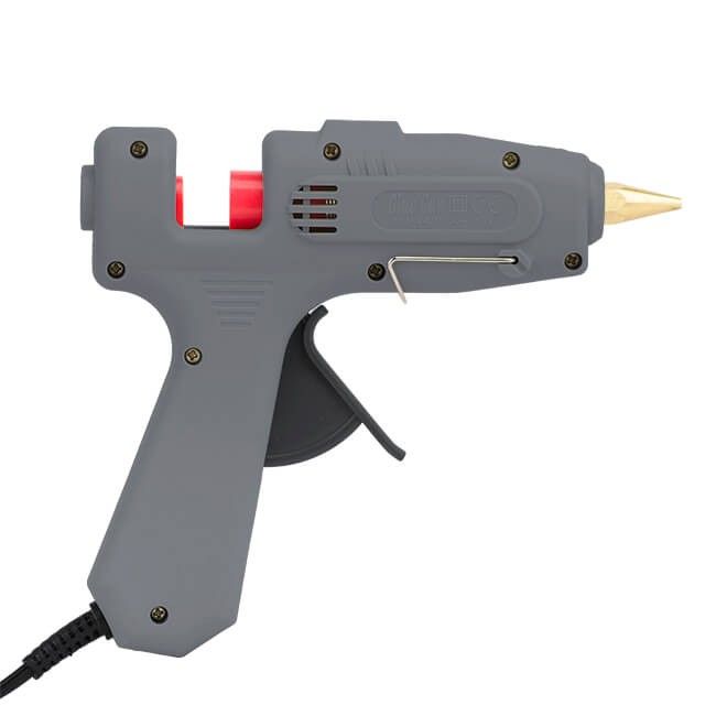 Пистолет клеевой 120(360) Вт, 230 В, 100-220°C, под стержни 10.8-11.5 мм, 13-30 г/мин., рег. темп. INTERTOOL RT-1107