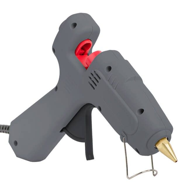 Пистолет клеевой 120(360) Вт, 230 В, 100-220°C, под стержни 10.8-11.5 мм, 13-30 г/мин., рег. темп. INTERTOOL RT-1107