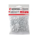 Заклепка алюминиевая 4,8*8,0 мм, 50 ед. INTERTOOL RT-4808
