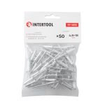 Заклепка алюминиевая 4.8*18 мм, 50 ед. INTERTOOL RT-4818