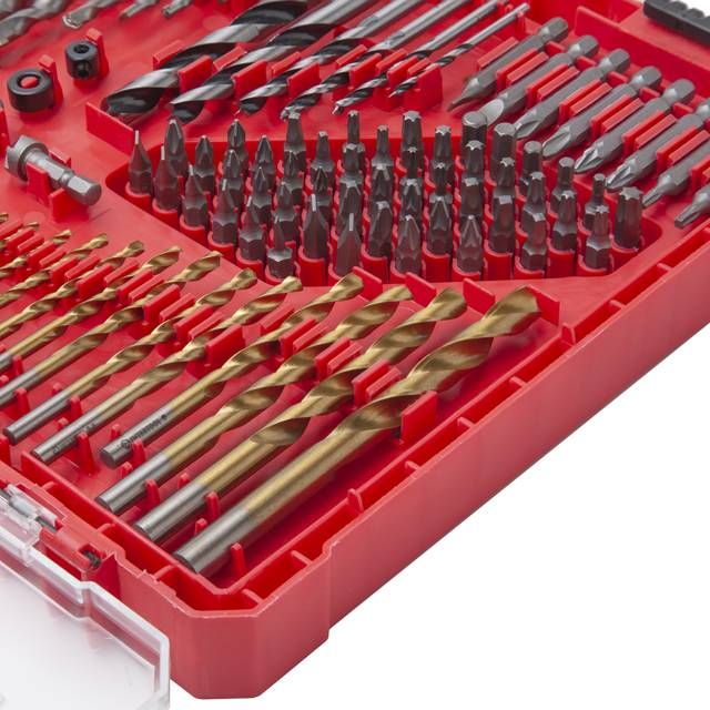 Набор сверл, дюбелей и бит 300шт INTERTOOL SD-0051