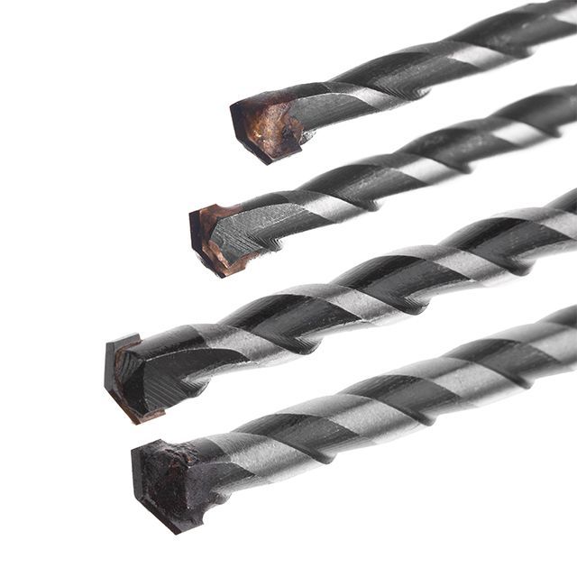 Набор сверл по бетону под ударную дрель B&W, 4 ед. INTERTOOL SD-0105