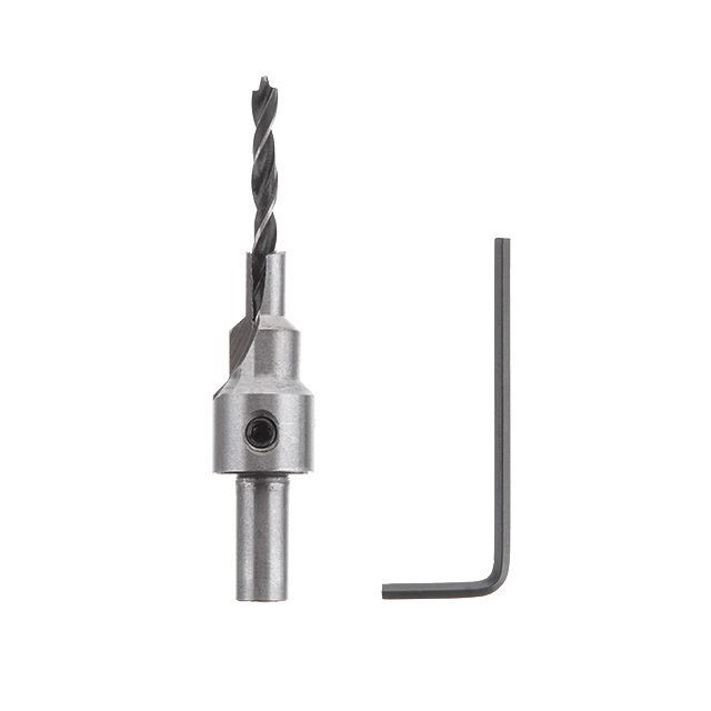 Сверло конфирматное 4,0/6,3 мм INTERTOOL SD-0240