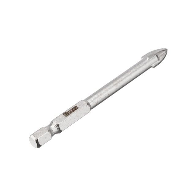 Сверло по стеклу и керамике 8 мм, HEX 1/4" (6.35 мм) INTERTOOL SD-0288