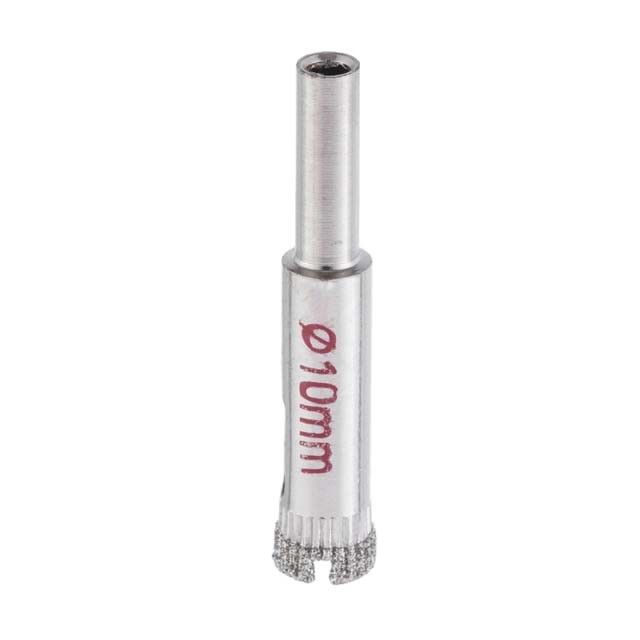 Сверло алмазное трубчатое по стеклу и керамике, 10 мм INTERTOOL SD-0347