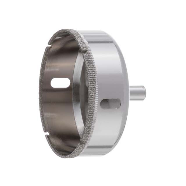 Сверло алмазное трубчатое по стеклу и керамике, 80 мм INTERTOOL SD-0376