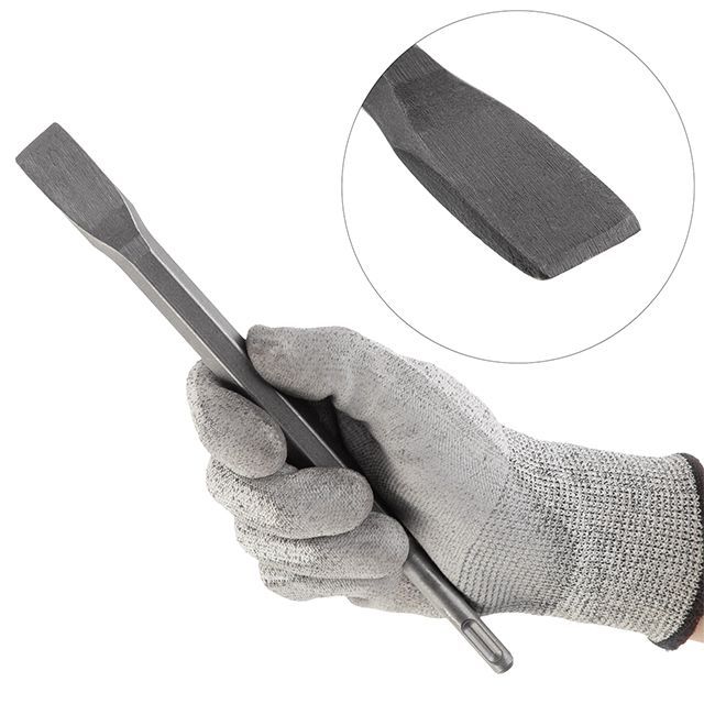 Зубило плоское SDS-PLUS 14*250*20 мм INTERTOOL SD-0411