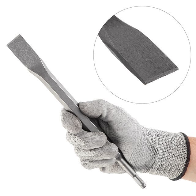 Зубило плоское SDS-PLUS 17*280*25 мм INTERTOOL SD-0412