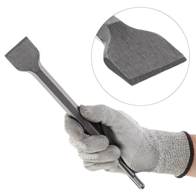 Зубило плоское SDS-PLUS 17х280х40 мм INTERTOOL SD-0415