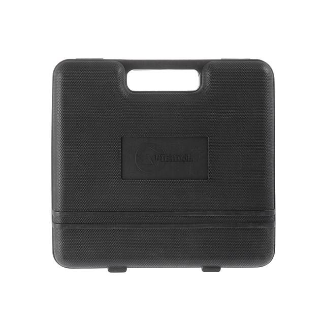 Набор корончатых сверл для плитки 5 ед., 33-83 мм, вольфрамовое напыление + напильник, чемодан INTERTOOL SD-0428