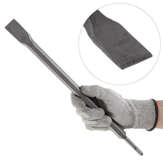 Зубило плоское SDS-PLUS 17*400*25 мм INTERTOOL SD-0441