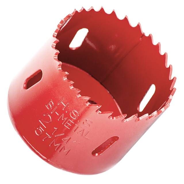 Сверло корончатое биметаллическое, 57 мм INTERTOOL SD-5657