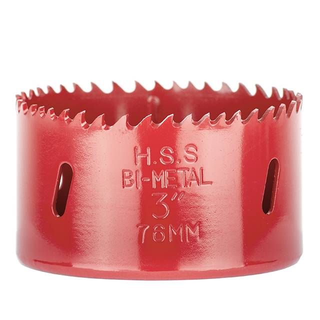 Сверло корончатое биметаллическое, 76 мм INTERTOOL SD-5676