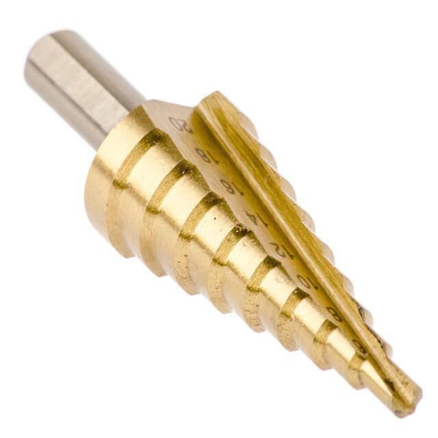 Сверло ступенчатое по металлу 4-20 мм INTERTOOL SD-5820