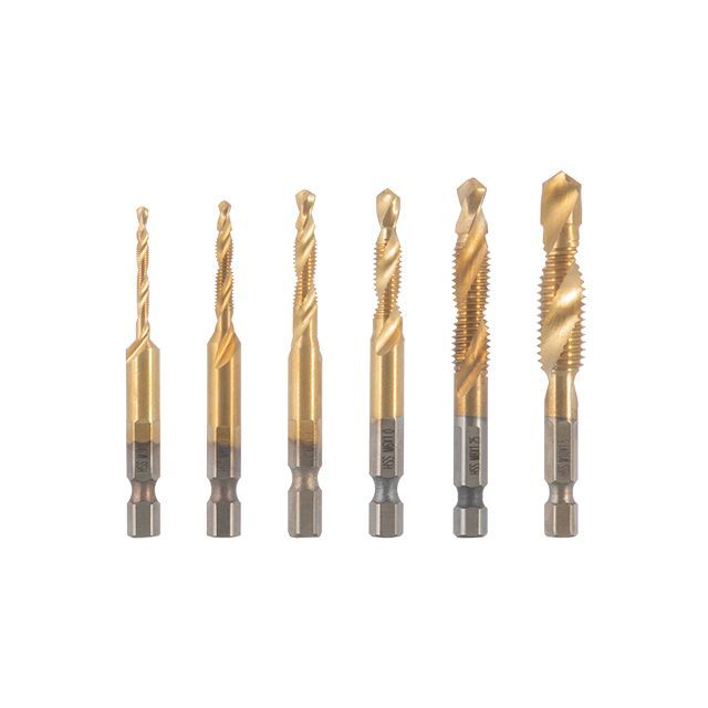 Набор сверл-метчиков 6 ед. INTERTOOL SD-5841