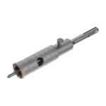 Комплект: сверло корончатое по бетону 26 мм, переходник SDS Plus 100 мм INTERTOOL SD-7026