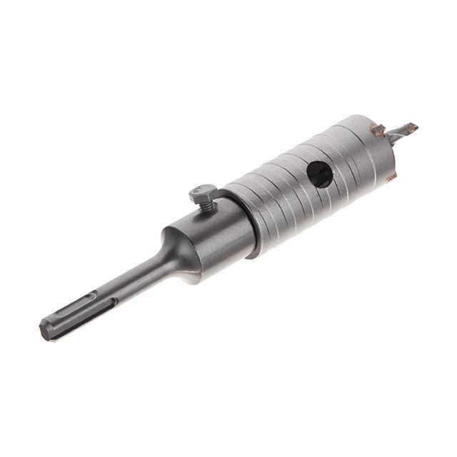 Комплект: сверло корончатое по бетону 32 мм, переходник SDS Plus 100 мм INTERTOOL SD-7032