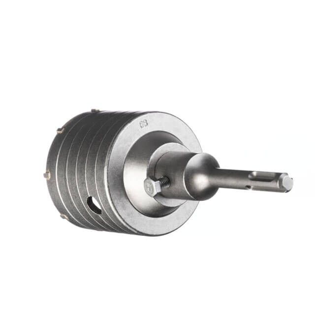 Комплект: сверло корончатое по бетону 68 мм, переходник SDS Plus 100 мм INTERTOOL SD-7068