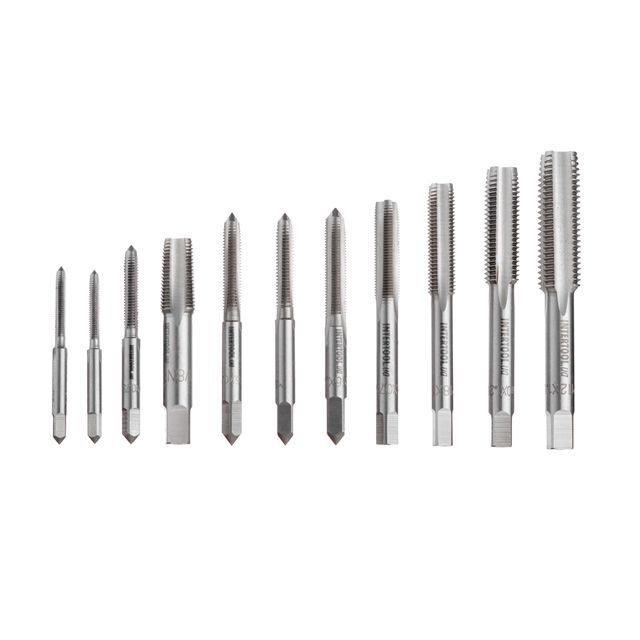 Набор плашек M3-M12, метчиков M3-M12, 40 ед. INTERTOOL SD-8040
