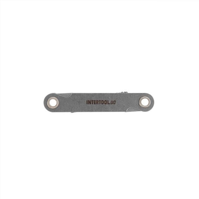 Резьбомер метрический 12 ед. (0,5-3,0) INTERTOOL SD-8400