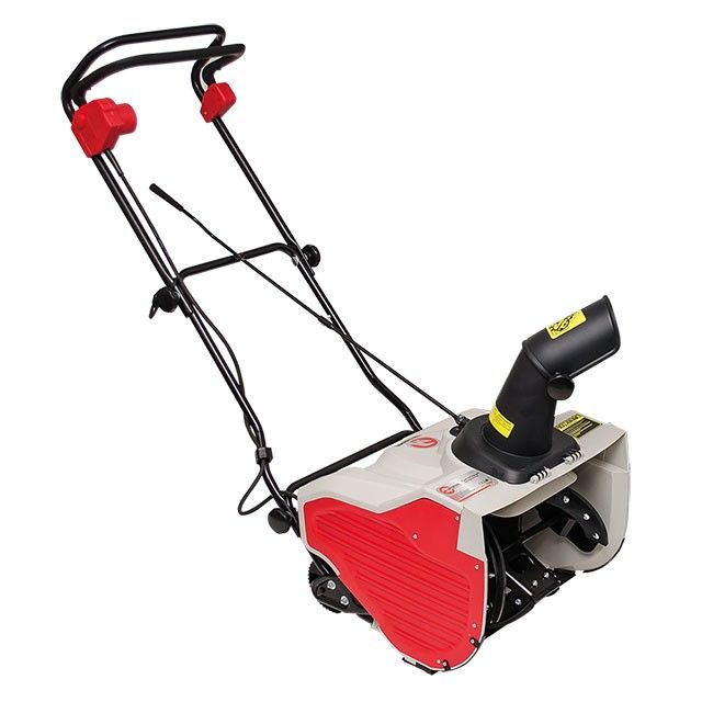 Снегоуборщик электрический, 1.6 кВт, рабочая ширина 500 мм, с регулировкой направления выброса снега INTERTOOL SN-1600