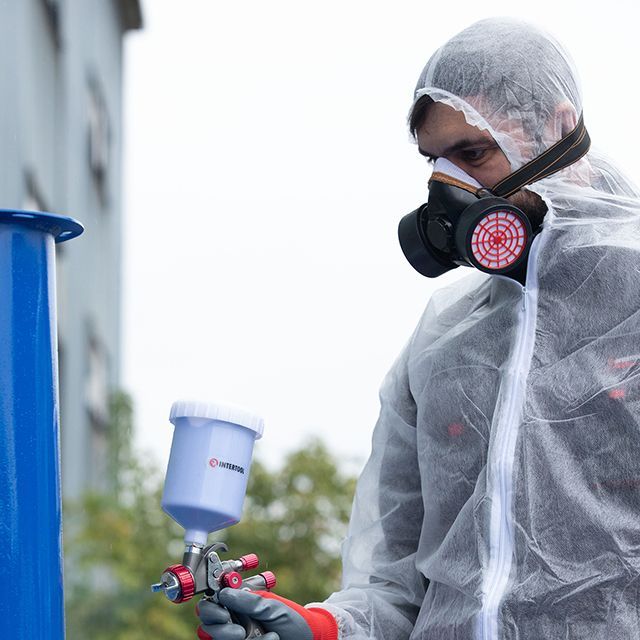 Респиратор с двумя картриджами INTERTOOL SP-0028