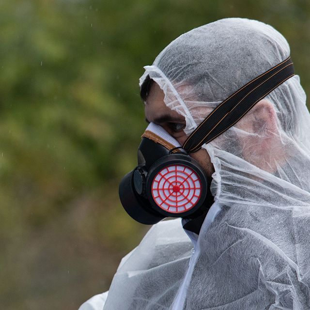 Респиратор с двумя картриджами INTERTOOL SP-0028