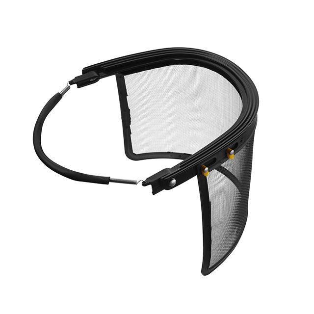 Экран защитный для лица, материал сетка. крепление на каску INTERTOOL SP-0035