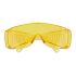 Очки защитные желтые, поликарбонат, защита от удара, оптический класс 1 INTERTOOL SP-0082