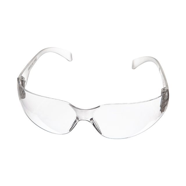 Очки защитные прозрачные, материал линз поликарбонат, материал заушников поликарбонат, защита от удара INTERTOOL SP-0083
