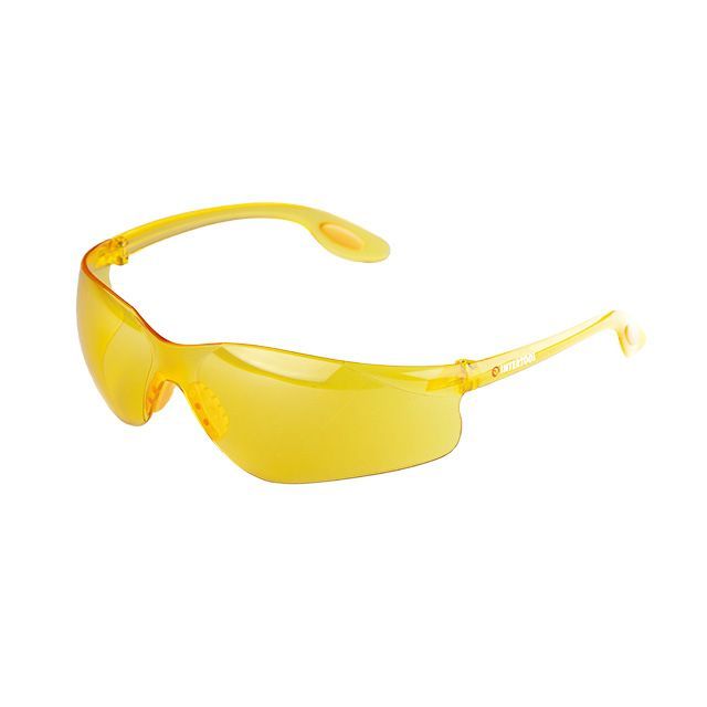 Очки защитные желтые, поликарбонат, защита от удара INTERTOOL SP-0086