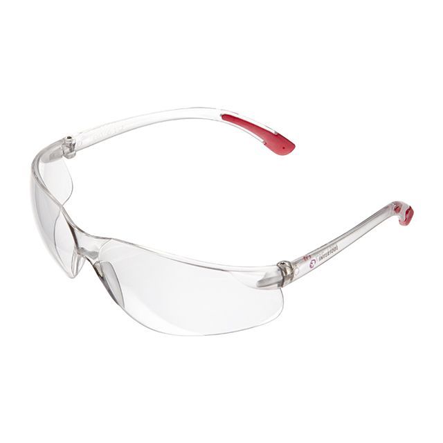Очки защитные прозрачные, материал линз поликарбонат, материал заушников поликарбонат, защита от удара INTERTOOL SP-0087