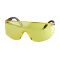 Очки защитные желтые, поликарбонат, регулируемые заушины из нейлона, защита от удара INTERTOOL SP-0099