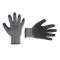 Перчатка трикотажная х/б серая, покрыта черным вспененным латексом, 10" INTERTOOL SP-0115