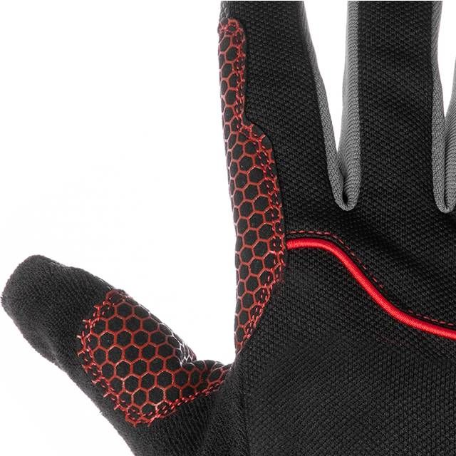 Перчатки из спандекса, 10", дышащий материал, антискользящее покрытие ладони, усиление на большом и указательном пальцах, STORM INTERTOOL SP-0181