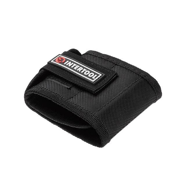 Браслет магнитный строительный, 10 магнитов, баллистический нейлон 1680D INTERTOOL SP-1002