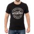 Футболка черная, 100% хлопок, L INTERTOOL SP-2203