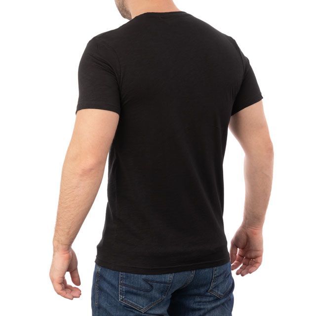 Футболка черная, 100% хлопок, XXL INTERTOOL SP-2205