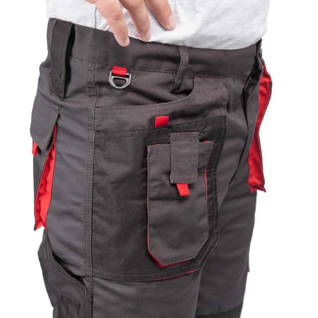 Брюки рабочие 80% полиэстер, 20% хлопок, плотность 260 г/м², L INTERTOOL SP-3013