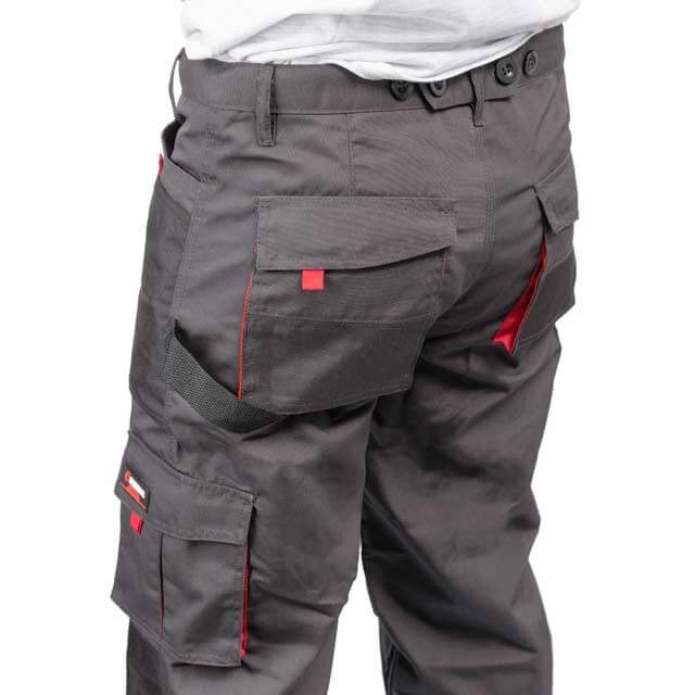 Брюки рабочие 80% полиэстер, 20% хлопок, плотность 260 г/м², L INTERTOOL SP-3013