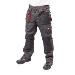 Брюки рабочие 80% полиэстер, 20% хлопок, плотность 260 г/м², L INTERTOOL SP-3013