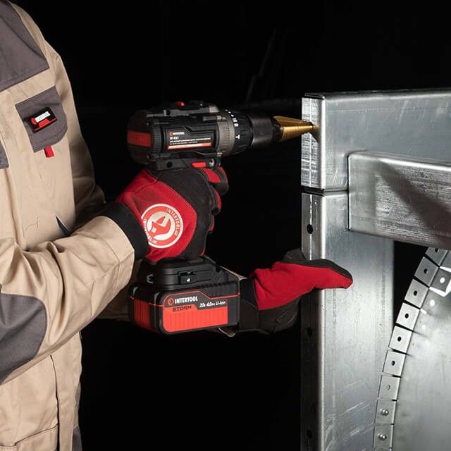 Куртка рабочая 2 в 1, 100% хлопок, плотность 180 г/м², M INTERTOOL SP-3032